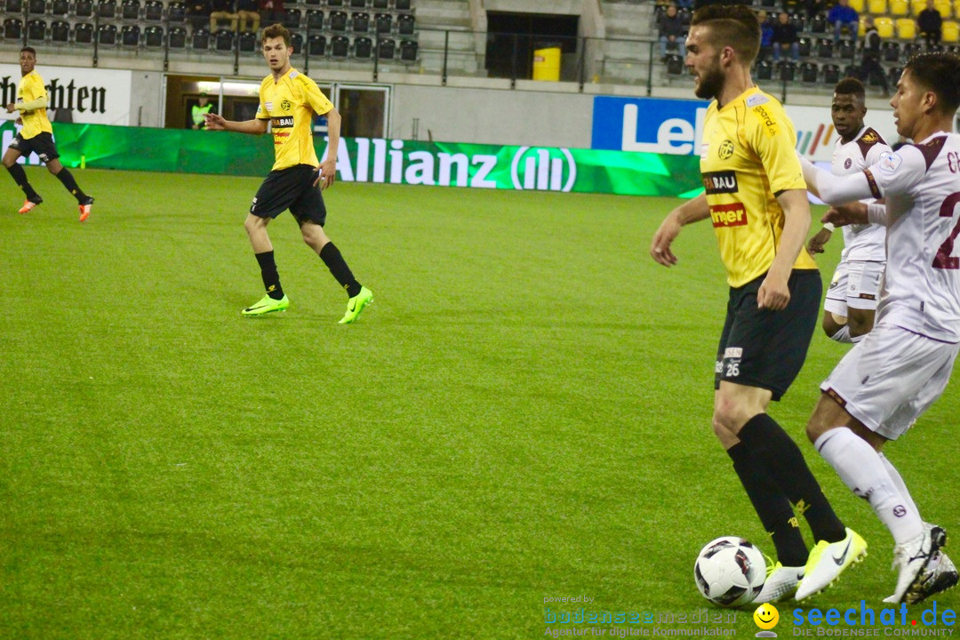 Fussball: FSC Schaffhausen vs. Servette Genf - 2:1, 01.05.2017