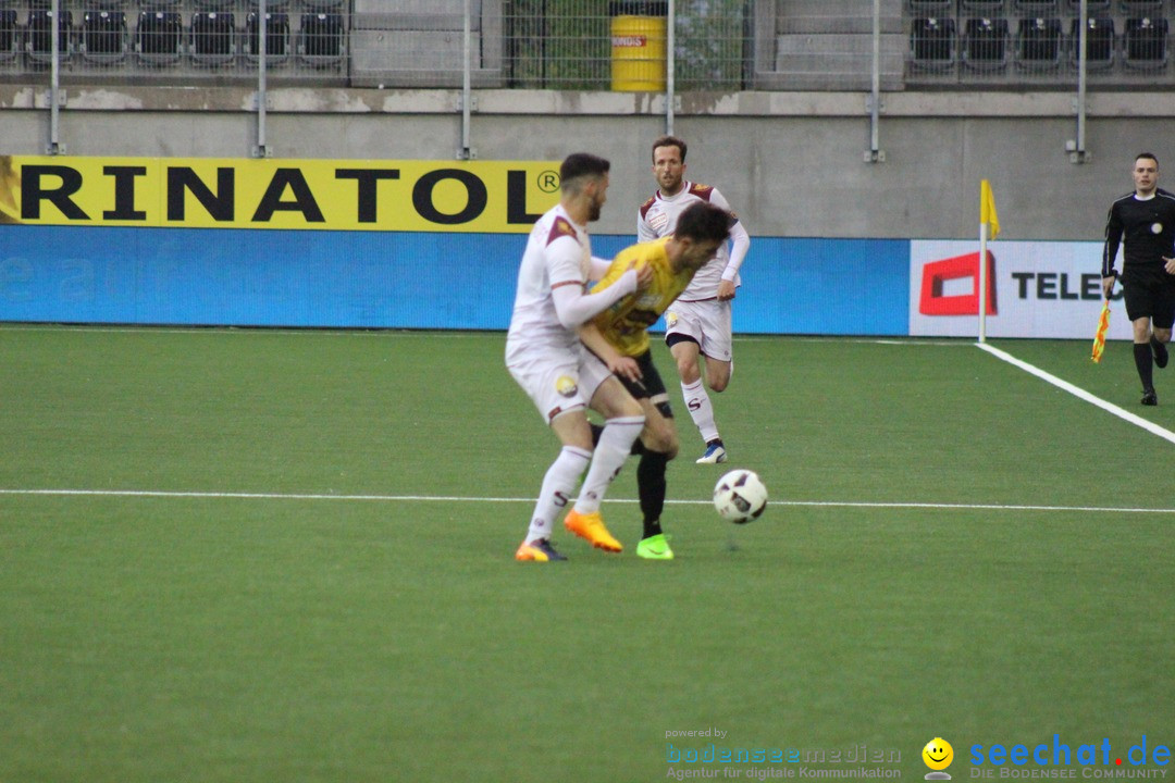 Fussball: FSC Schaffhausen vs. Servette Genf - 2:1, 01.05.2017