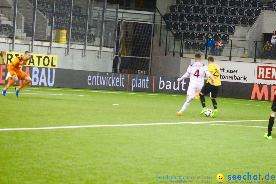 Fussball: FSC Schaffhausen vs. Servette Genf - 2:1, 01.05.2017