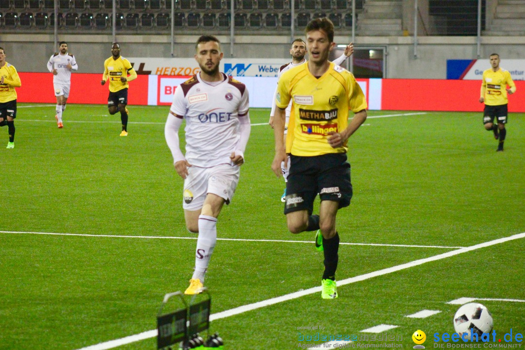 Fussball: FSC Schaffhausen vs. Servette Genf - 2:1, 01.05.2017