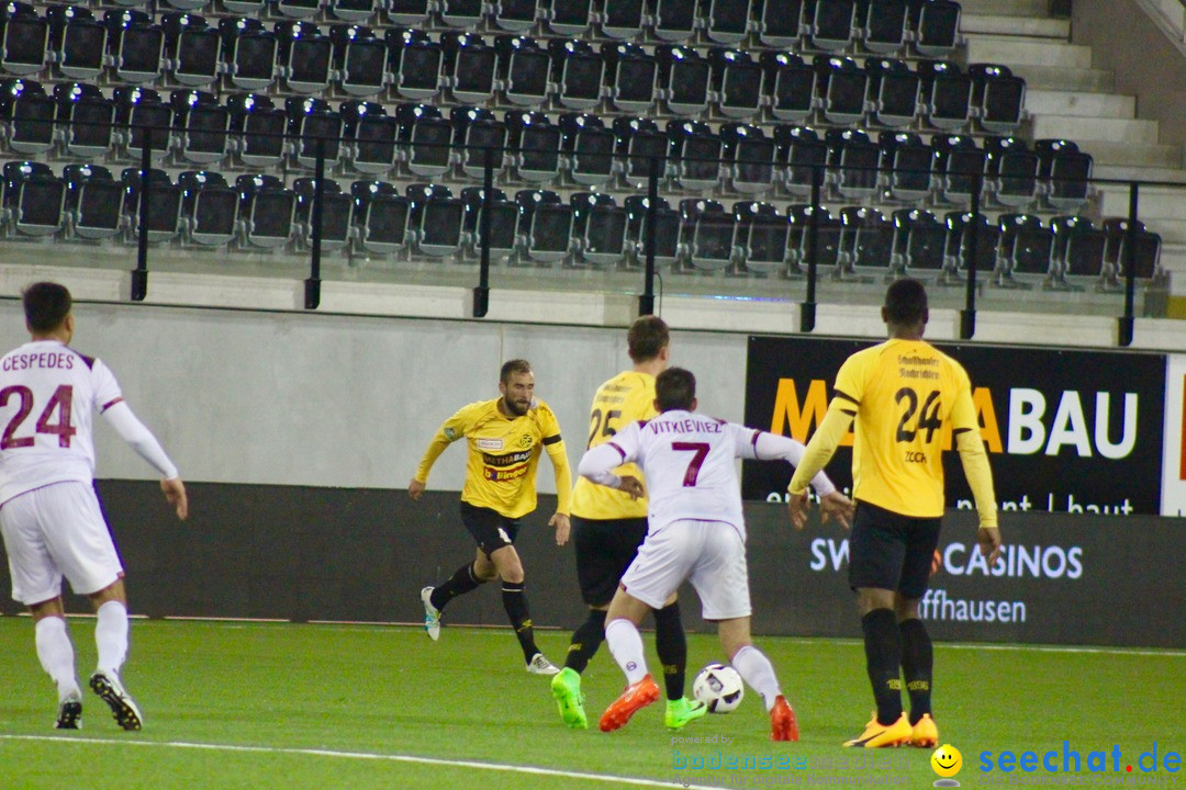 Fussball: FSC Schaffhausen vs. Servette Genf - 2:1, 01.05.2017