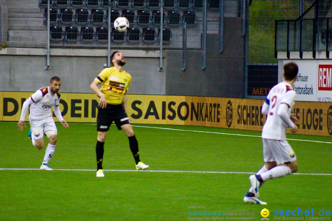 Fussball: FSC Schaffhausen vs. Servette Genf - 2:1, 01.05.2017