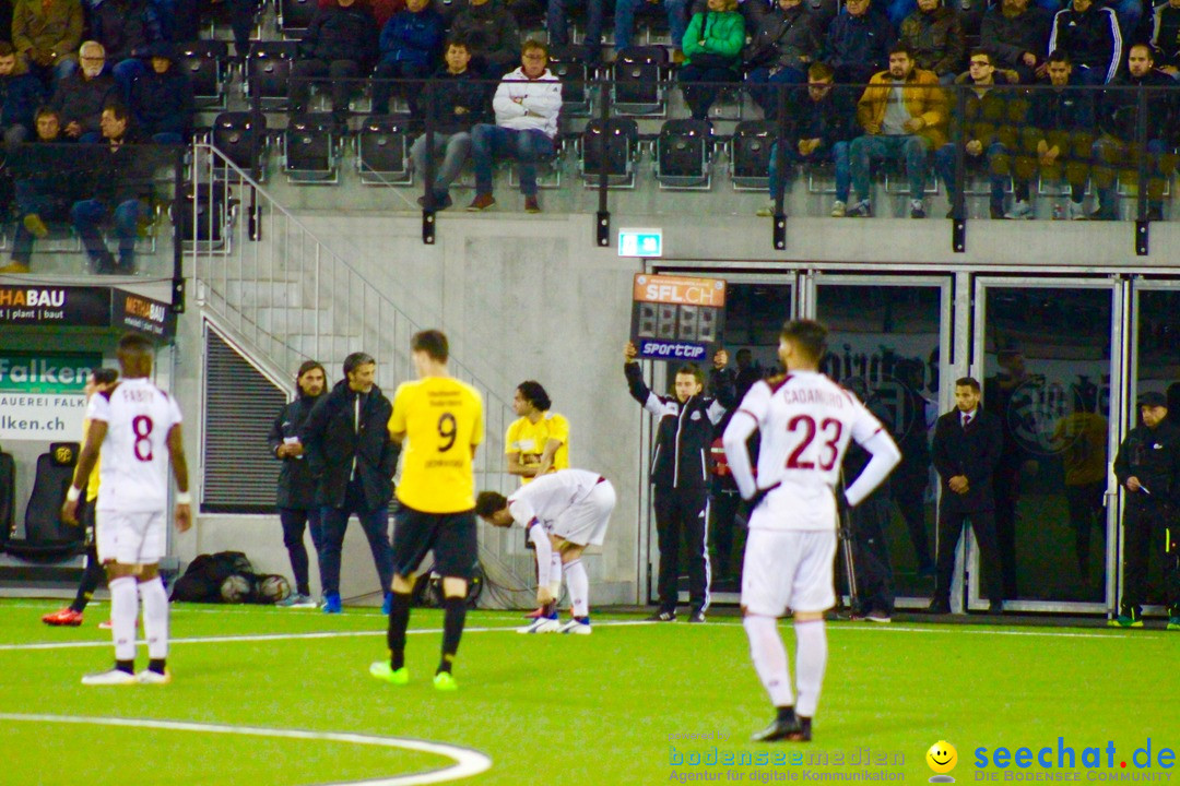 Fussball: FSC Schaffhausen vs. Servette Genf - 2:1, 01.05.2017