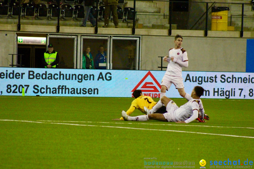 Fussball: FSC Schaffhausen vs. Servette Genf - 2:1, 01.05.2017