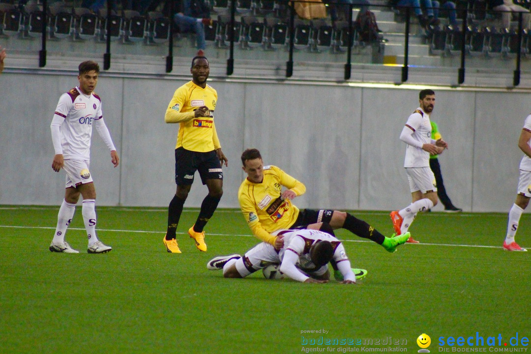 Fussball: FSC Schaffhausen vs. Servette Genf - 2:1, 01.05.2017