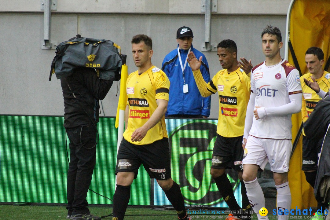 Fussball: FSC Schaffhausen vs. Servette Genf - 2:1, 01.05.2017