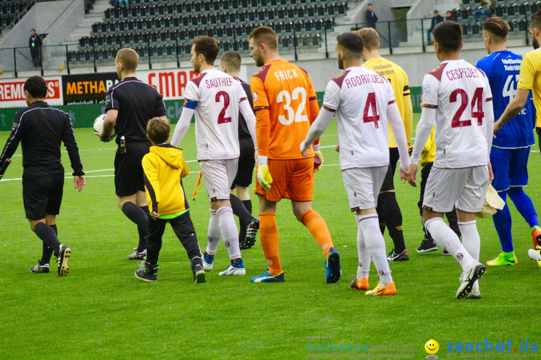 Fussball: FSC Schaffhausen vs. Servette Genf - 2:1, 01.05.2017