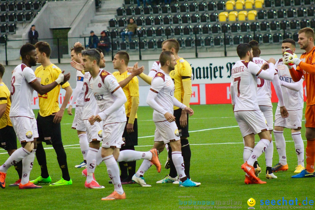 Fussball: FSC Schaffhausen vs. Servette Genf - 2:1, 01.05.2017