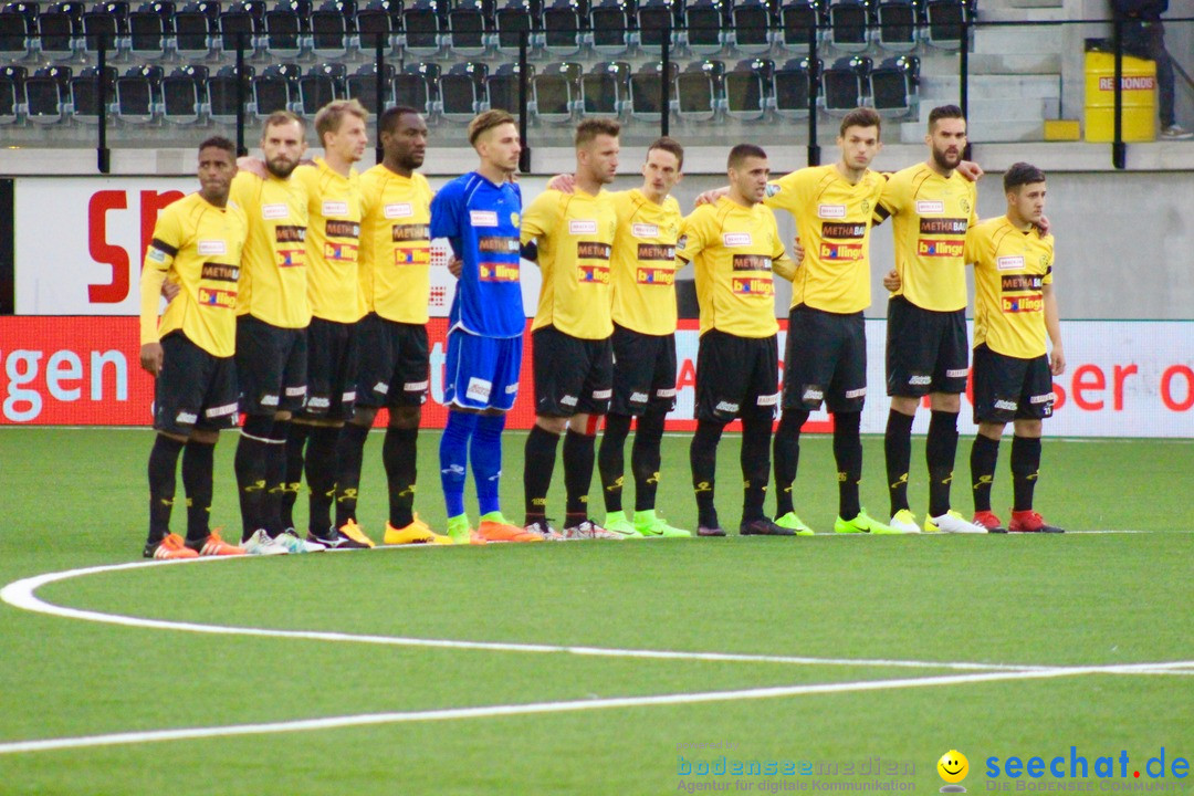 Fussball: FSC Schaffhausen vs. Servette Genf - 2:1, 01.05.2017