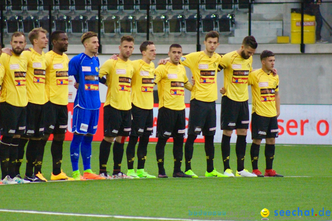 Fussball: FSC Schaffhausen vs. Servette Genf - 2:1, 01.05.2017