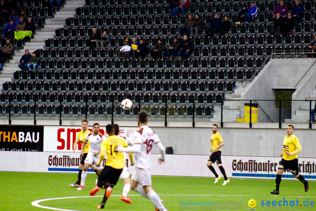 Fussball: FSC Schaffhausen vs. Servette Genf - 2:1, 01.05.2017