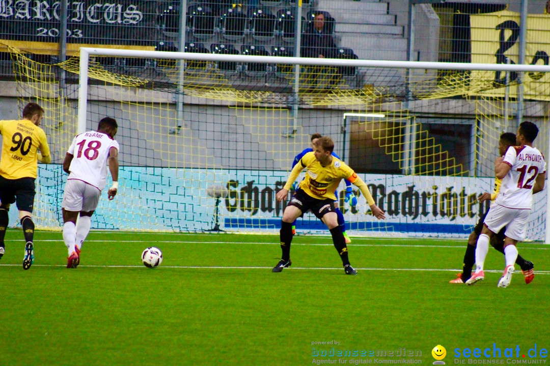 Fussball: FSC Schaffhausen vs. Servette Genf - 2:1, 01.05.2017