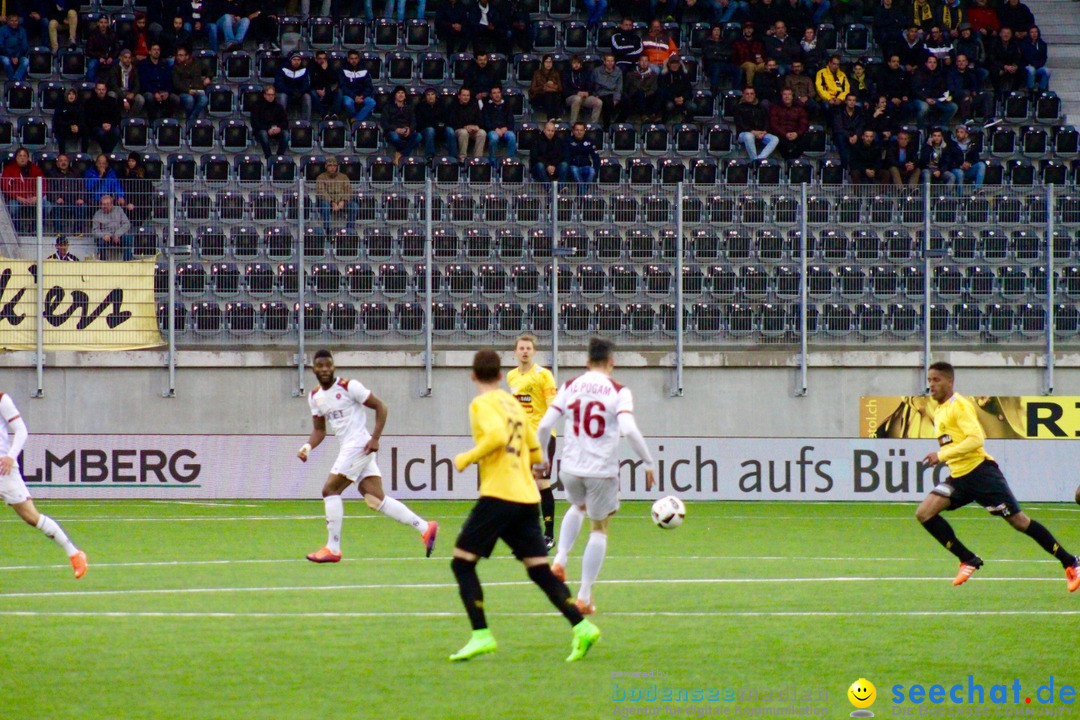 Fussball: FSC Schaffhausen vs. Servette Genf - 2:1, 01.05.2017