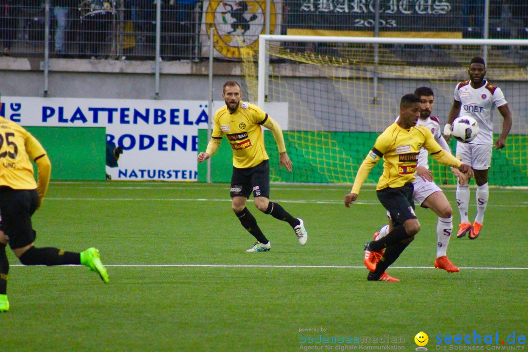 Fussball: FSC Schaffhausen vs. Servette Genf - 2:1, 01.05.2017