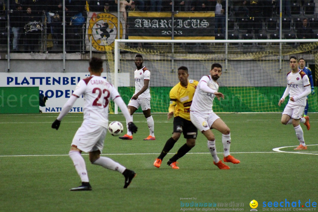 Fussball: FSC Schaffhausen vs. Servette Genf - 2:1, 01.05.2017