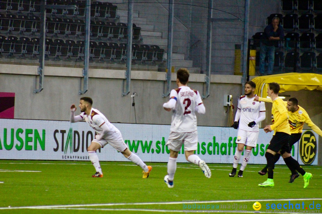 Fussball: FSC Schaffhausen vs. Servette Genf - 2:1, 01.05.2017