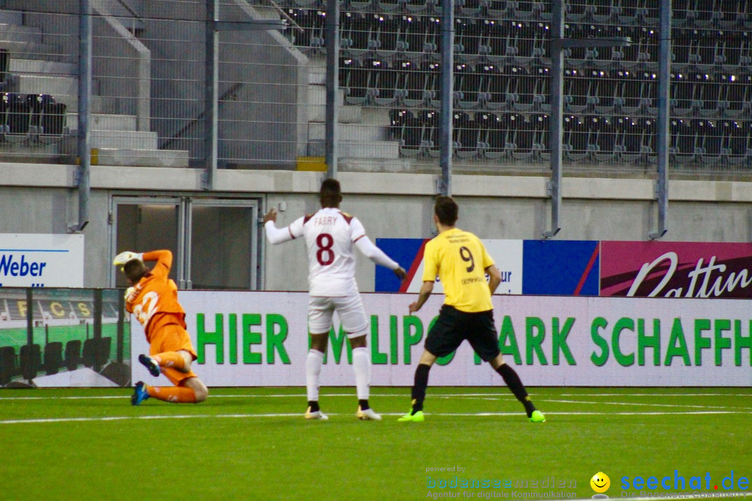 Fussball: FSC Schaffhausen vs. Servette Genf - 2:1, 01.05.2017