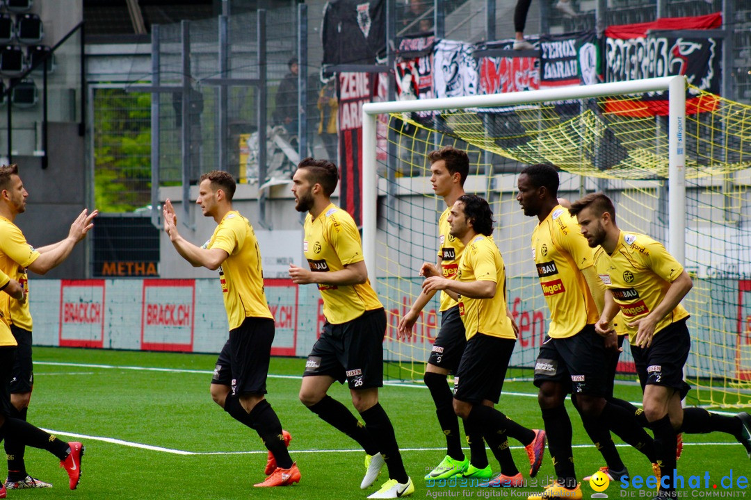 Fussball: FSC Schaffhausen vs. FC Aarau - 4:0, 07.05.2017