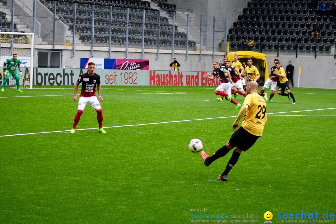 Fussball: FSC Schaffhausen vs. FC Aarau - 4:0, 07.05.2017