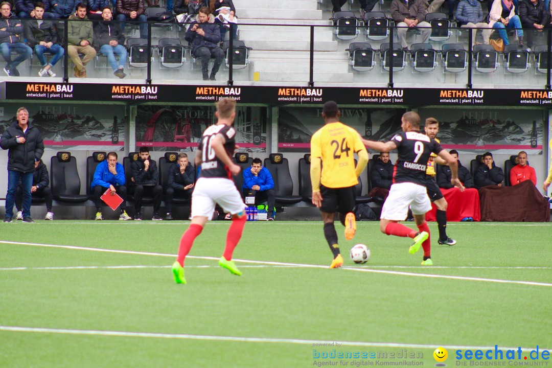 Fussball: FSC Schaffhausen vs. FC Aarau - 4:0, 07.05.2017