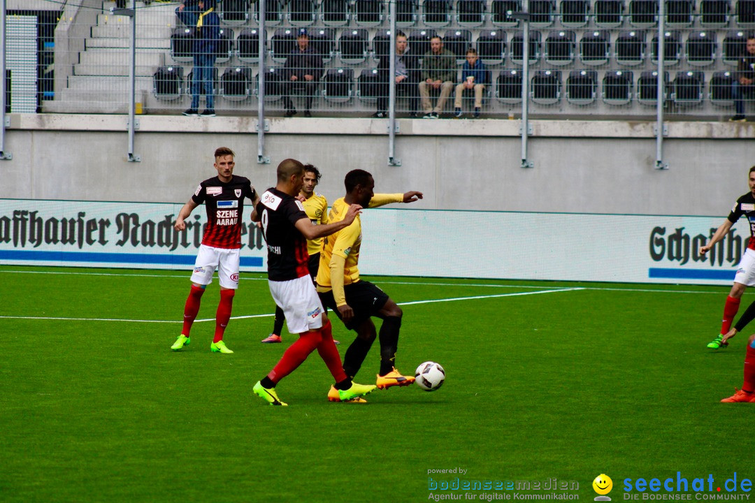 Fussball: FSC Schaffhausen vs. FC Aarau - 4:0, 07.05.2017