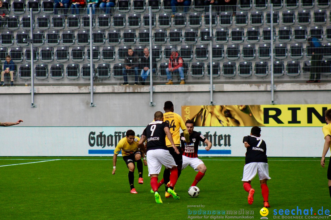 Fussball: FSC Schaffhausen vs. FC Aarau - 4:0, 07.05.2017