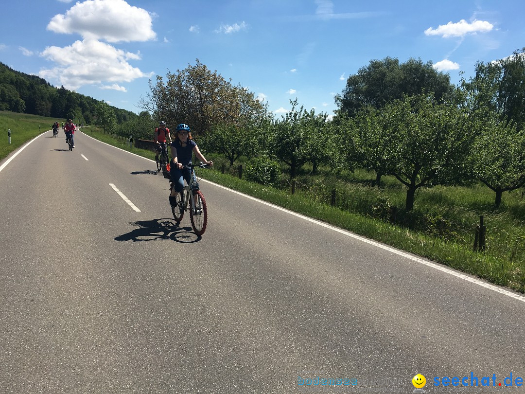 SlowUp Hegau-Schaffhausen, TEAM seechat.de Bodensee-Community, 21.05.17