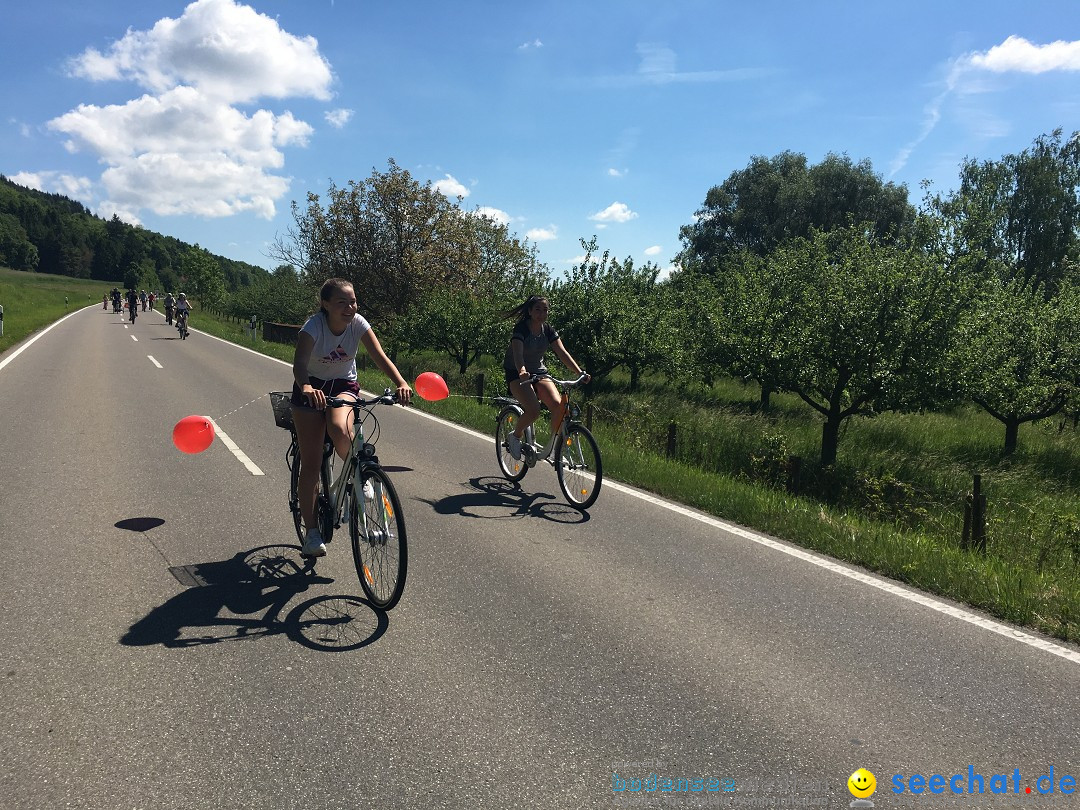 SlowUp Hegau-Schaffhausen, TEAM seechat.de Bodensee-Community, 21.05.17