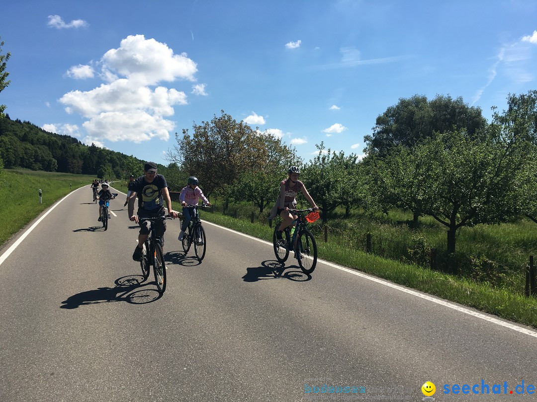 SlowUp Hegau-Schaffhausen, TEAM seechat.de Bodensee-Community, 21.05.17