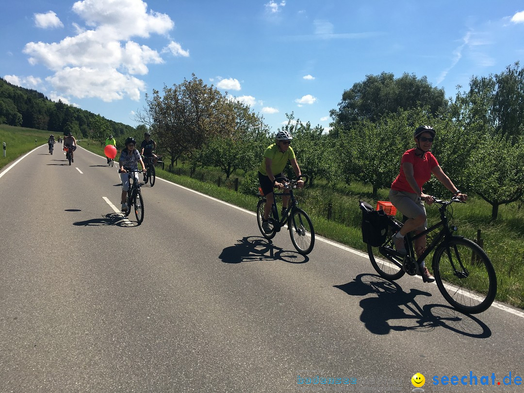 SlowUp Hegau-Schaffhausen, TEAM seechat.de Bodensee-Community, 21.05.17