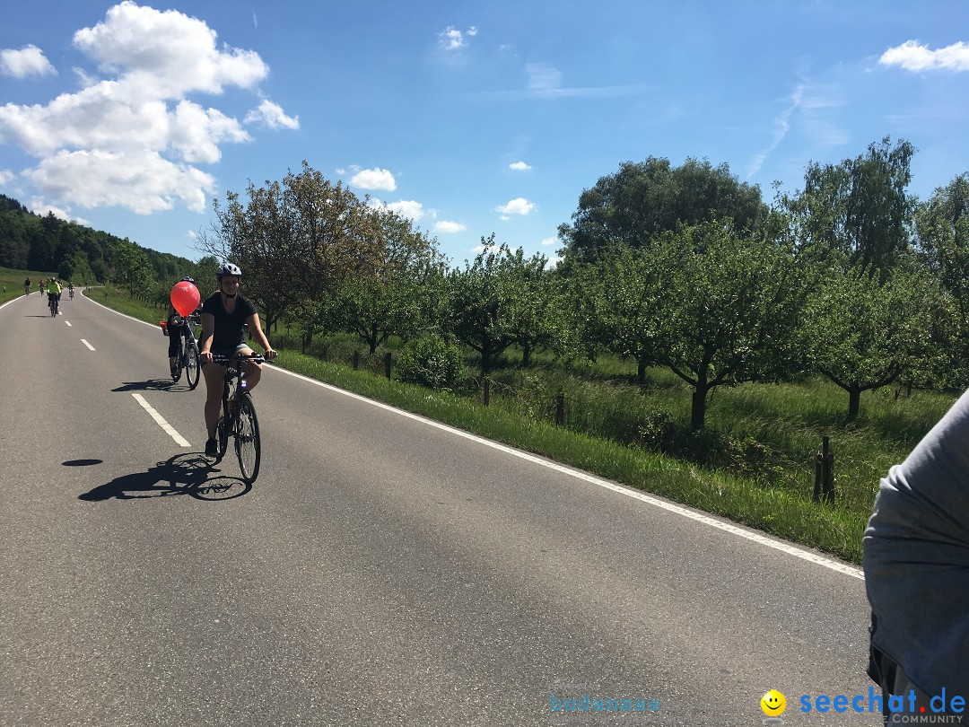 SlowUp Hegau-Schaffhausen, TEAM seechat.de Bodensee-Community, 21.05.17