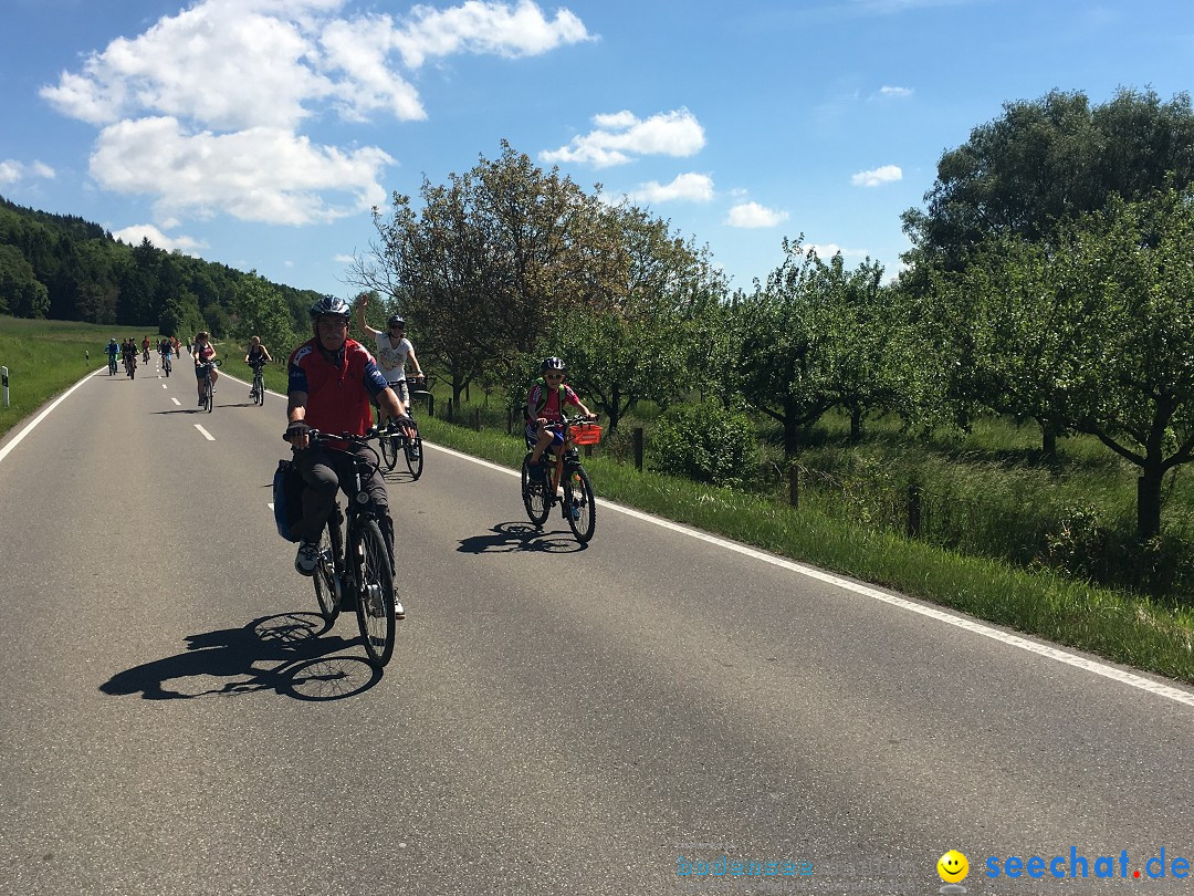 SlowUp Hegau-Schaffhausen, TEAM seechat.de Bodensee-Community, 21.05.17