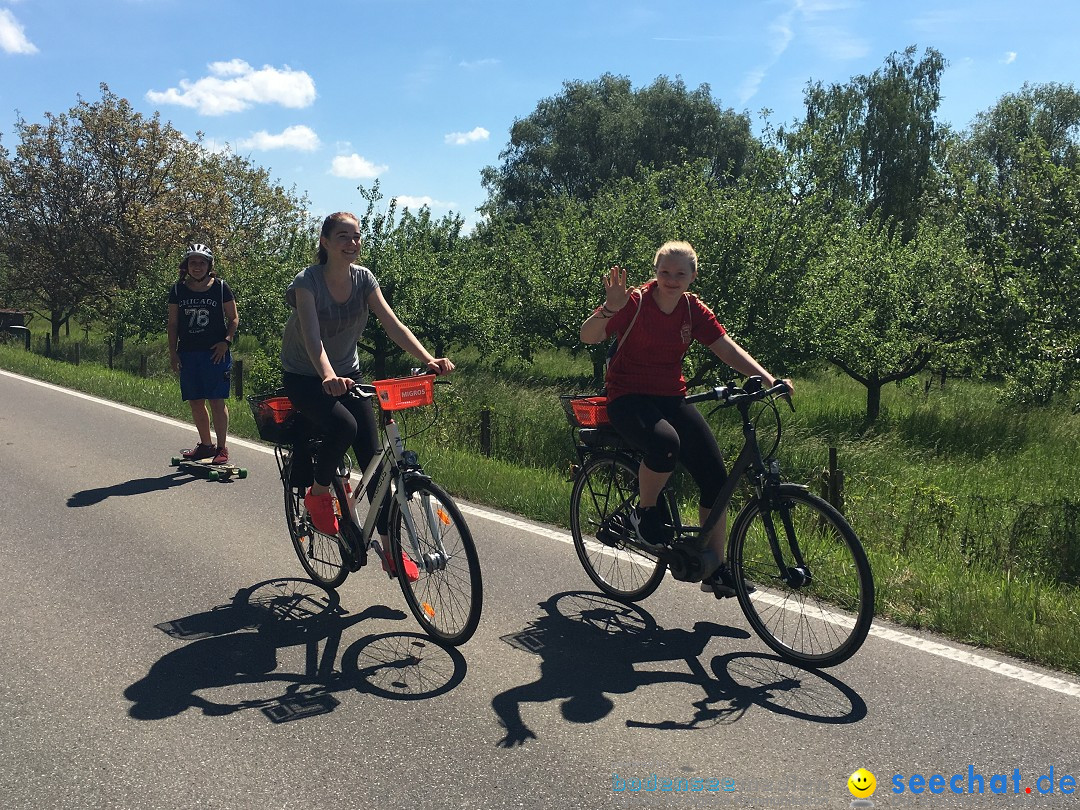 SlowUp Hegau-Schaffhausen, TEAM seechat.de Bodensee-Community, 21.05.17