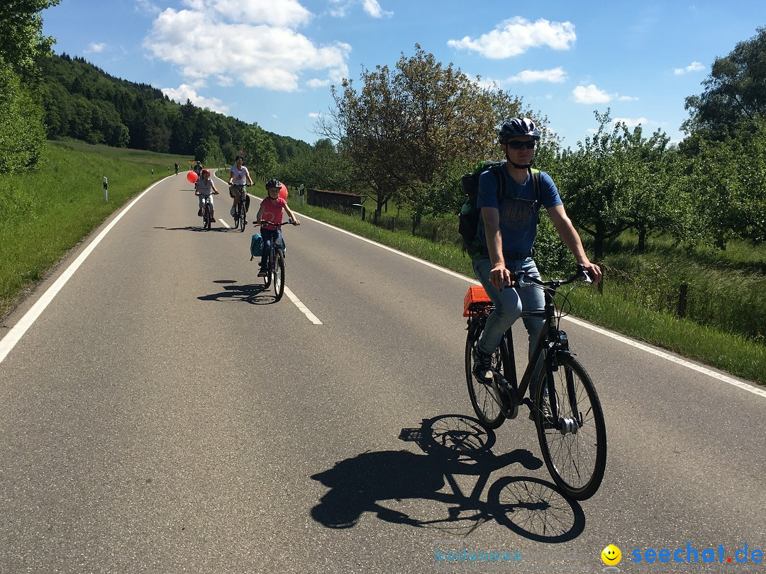 SlowUp Hegau-Schaffhausen, TEAM seechat.de Bodensee-Community, 21.05.17