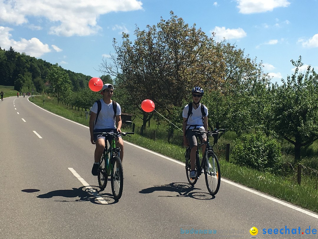 SlowUp Hegau-Schaffhausen, TEAM seechat.de Bodensee-Community, 21.05.17