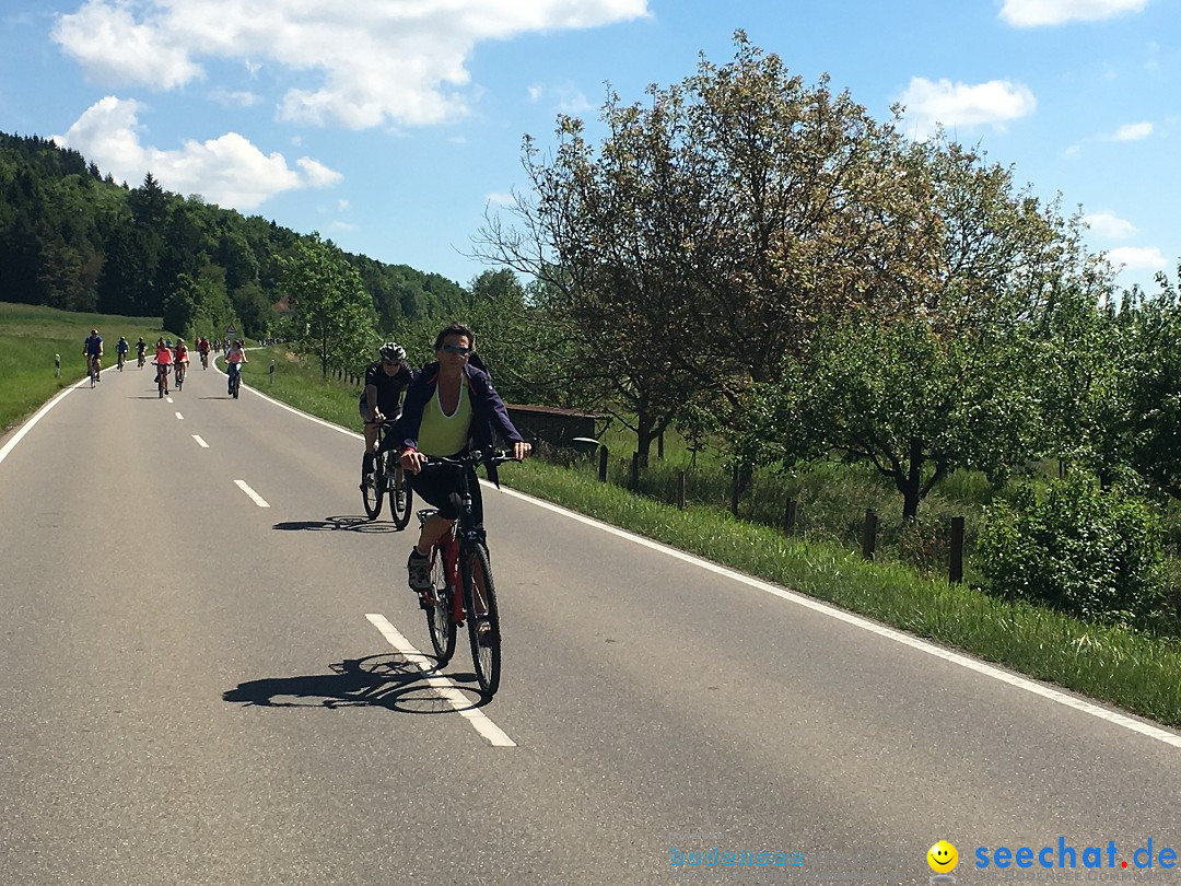 SlowUp Hegau-Schaffhausen, TEAM seechat.de Bodensee-Community, 21.05.17