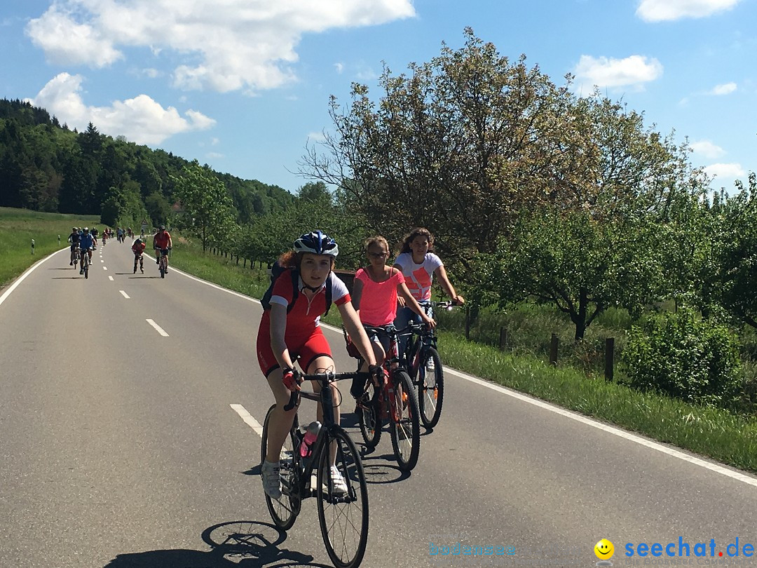 SlowUp Hegau-Schaffhausen, TEAM seechat.de Bodensee-Community, 21.05.17