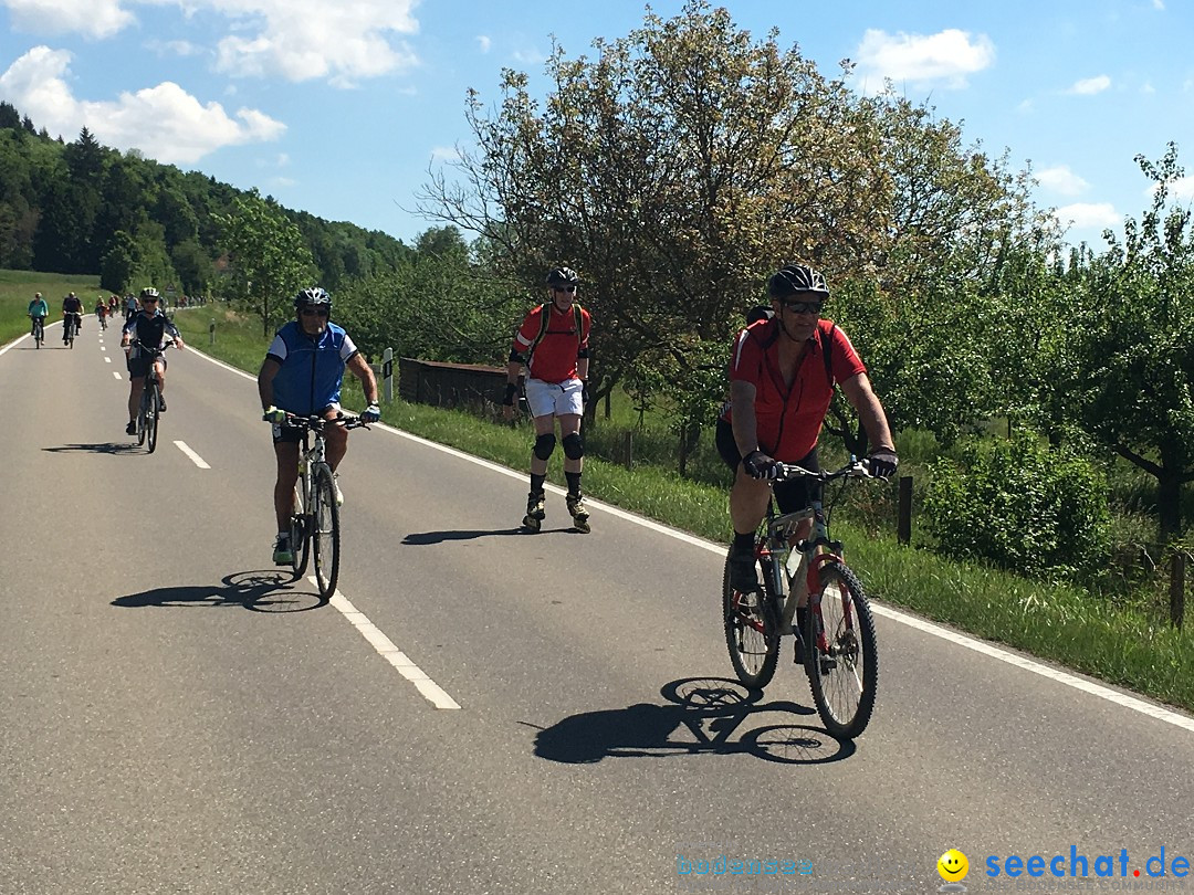 SlowUp Hegau-Schaffhausen, TEAM seechat.de Bodensee-Community, 21.05.17