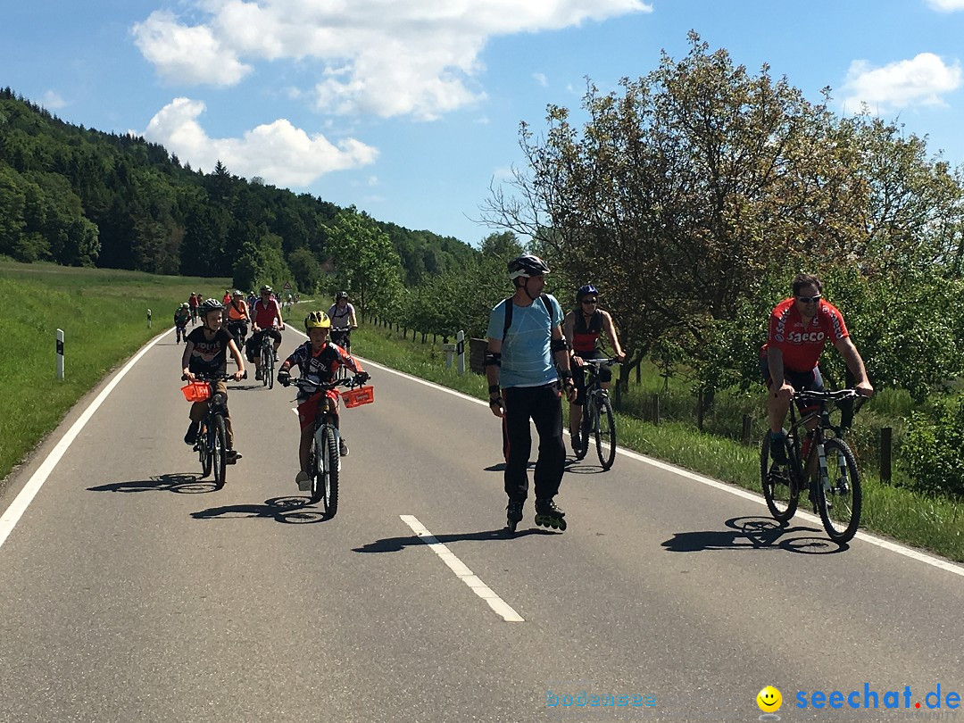 SlowUp Hegau-Schaffhausen, TEAM seechat.de Bodensee-Community, 21.05.17