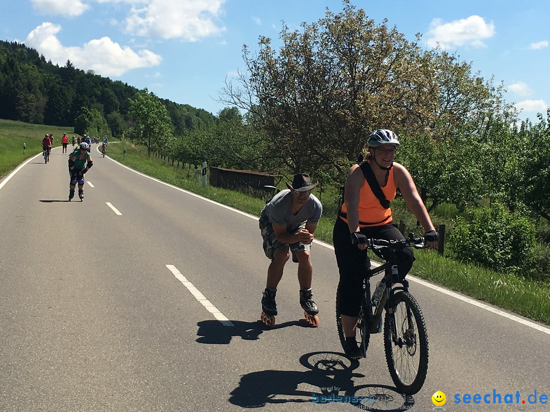 SlowUp Hegau-Schaffhausen, TEAM seechat.de Bodensee-Community, 21.05.17