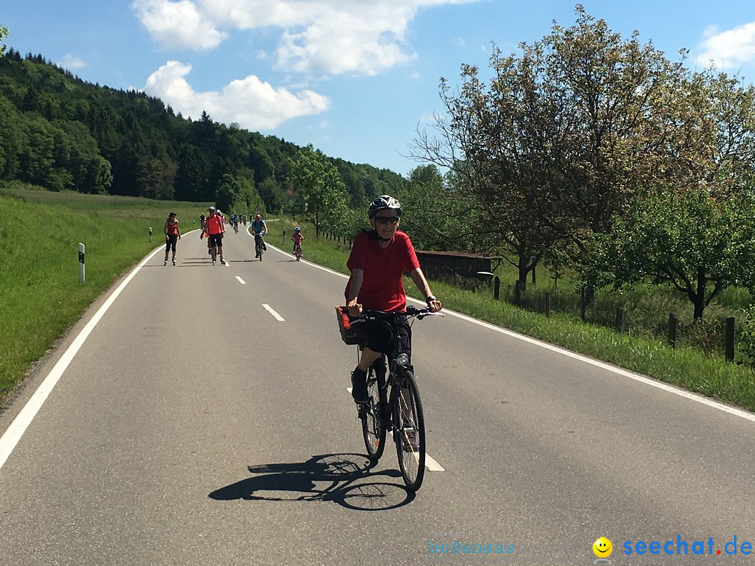 SlowUp Hegau-Schaffhausen, TEAM seechat.de Bodensee-Community, 21.05.17