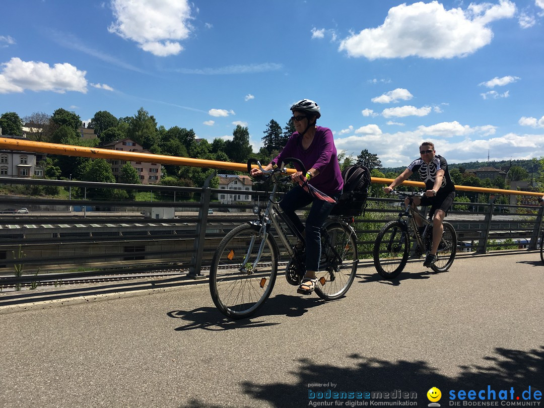 SlowUp Hegau-Schaffhausen, TEAM seechat.de Bodensee-Community, 21.05.17