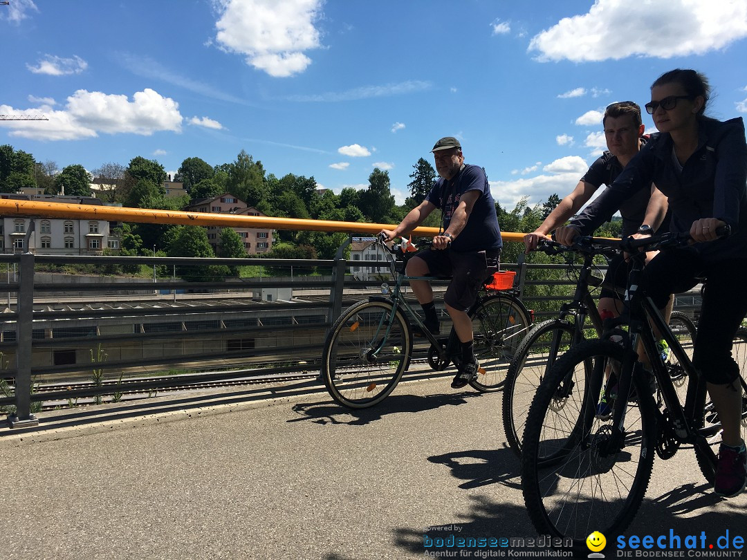 SlowUp Hegau-Schaffhausen, TEAM seechat.de Bodensee-Community, 21.05.17