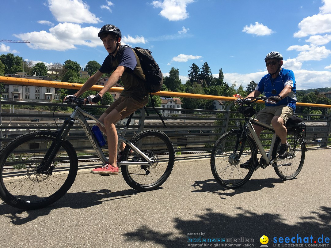 SlowUp Hegau-Schaffhausen, TEAM seechat.de Bodensee-Community, 21.05.17