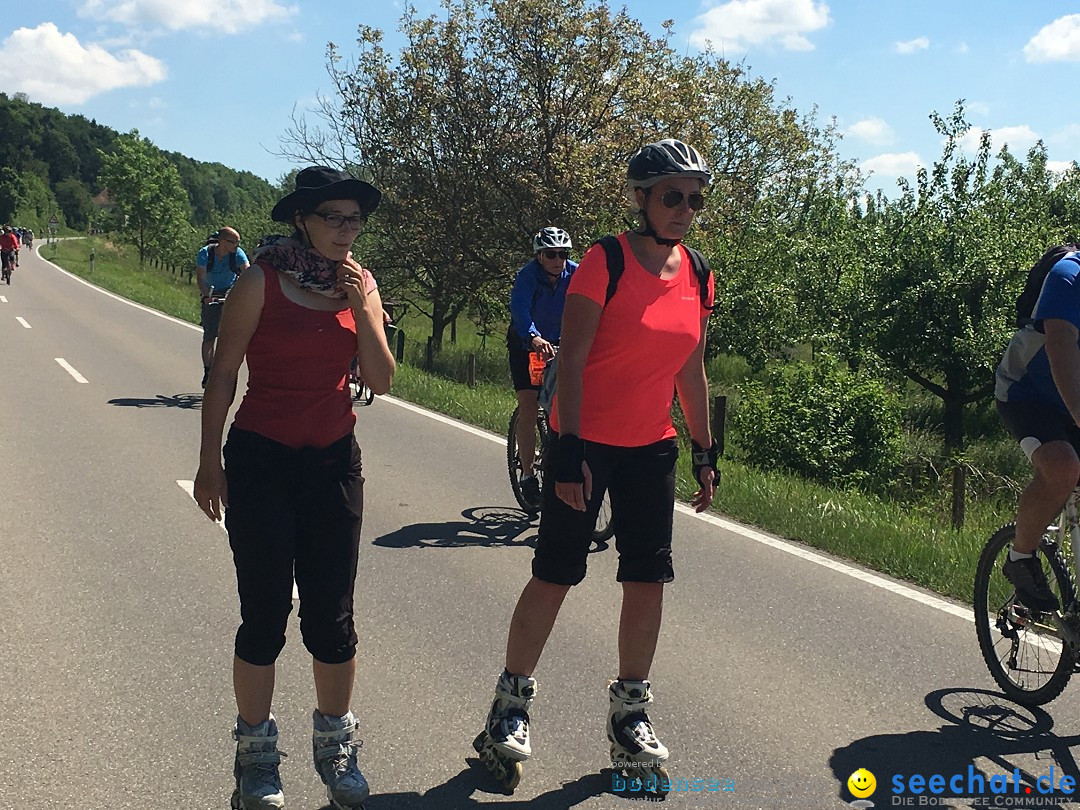 SlowUp Hegau-Schaffhausen, TEAM seechat.de Bodensee-Community, 21.05.17