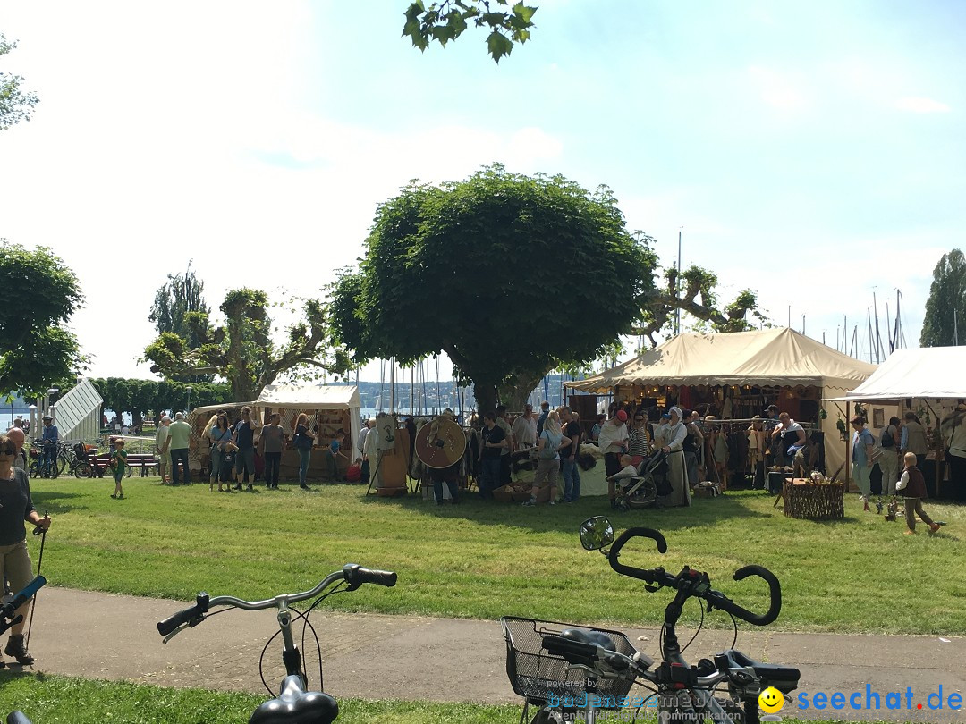 Mittelaltermarkt: Uhldingen am Bodensee, 25.05.2017