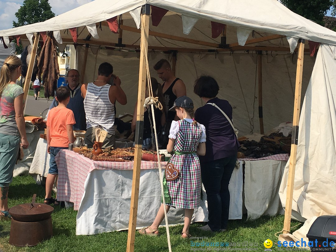 Mittelaltermarkt: Uhldingen am Bodensee, 25.05.2017