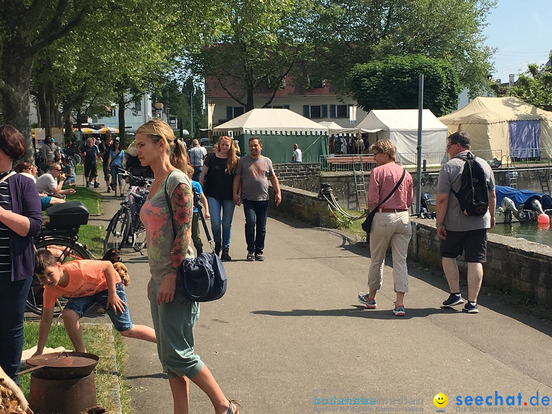 Mittelaltermarkt: Uhldingen am Bodensee, 25.05.2017