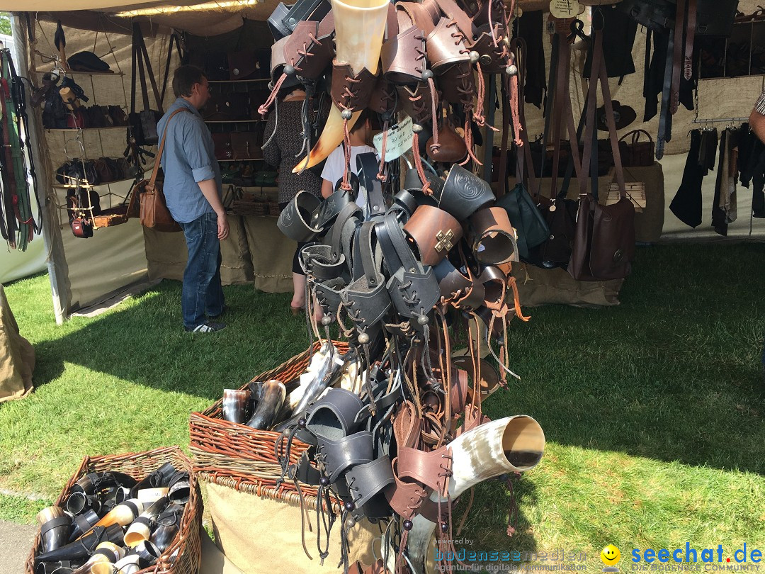 Mittelaltermarkt: Uhldingen am Bodensee, 25.05.2017