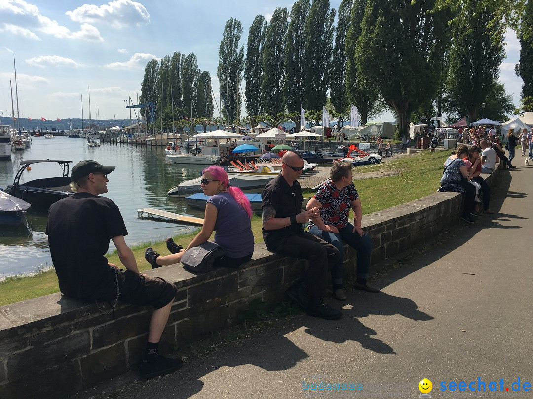 Mittelaltermarkt: Uhldingen am Bodensee, 25.05.2017